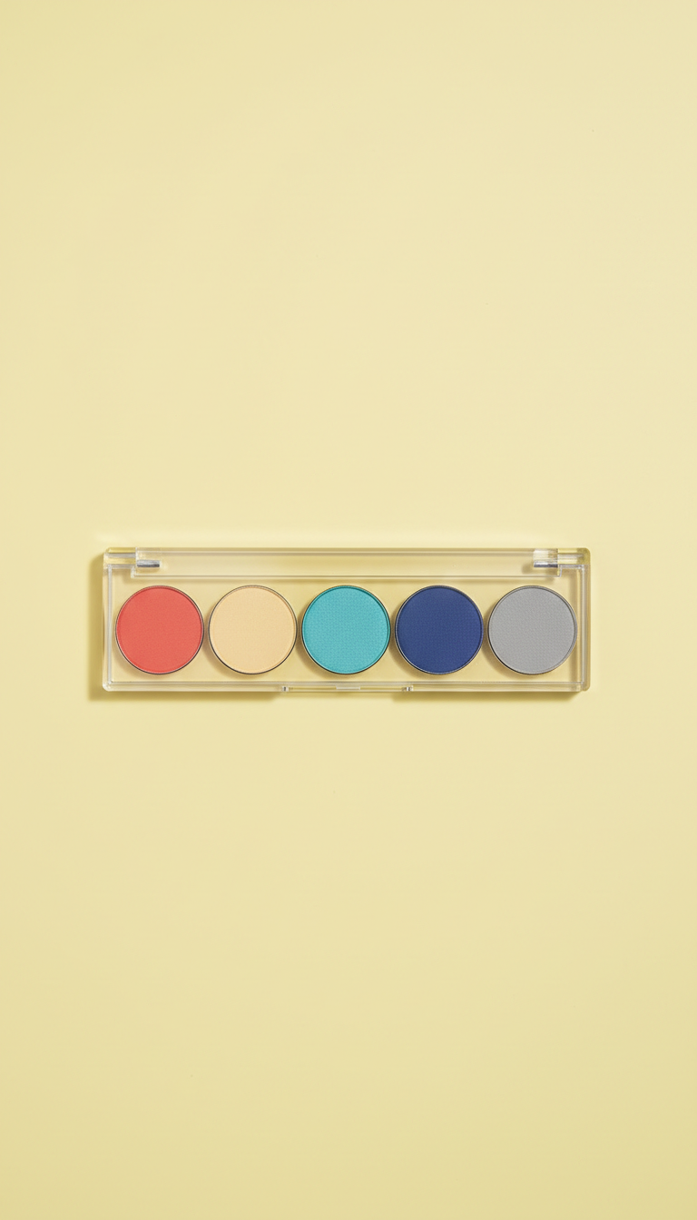 Matte Eyeshadow Quad Pop Brights